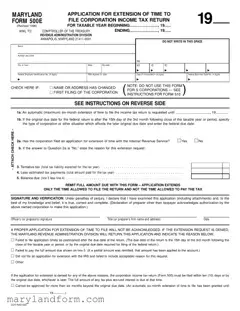 Maryland 500E Template in PDF
