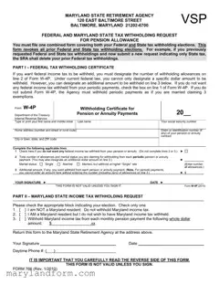 Maryland Tax 766 Template in PDF
